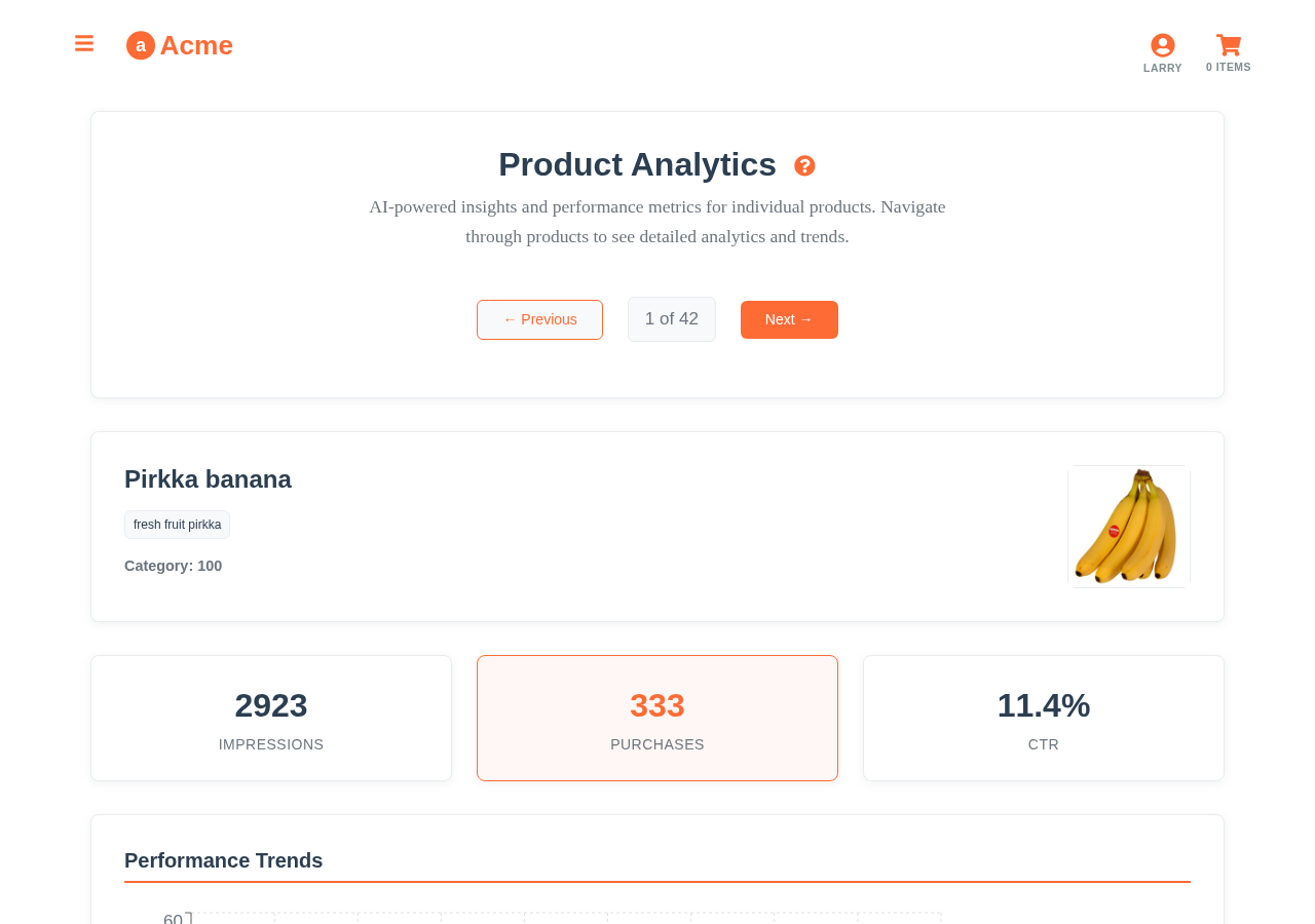 Product Analytics